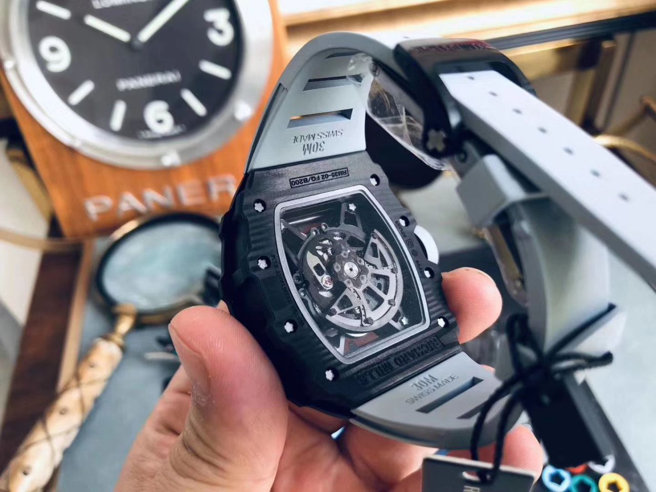 【NT Factory  Replica RICHARD MILLE仿 Watches 】 RICHARD MILLE 男士系列RM 35-02 wrist watches  / NTRM03502