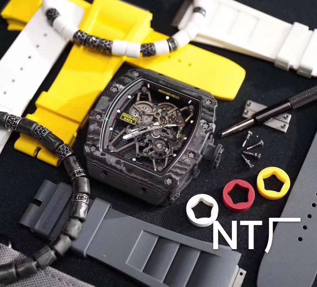【NT Factory  Replica RICHARD MILLE仿 Watches 】 RICHARD MILLE 男士系列RM 35-02 wrist watches  / NTRM03502
