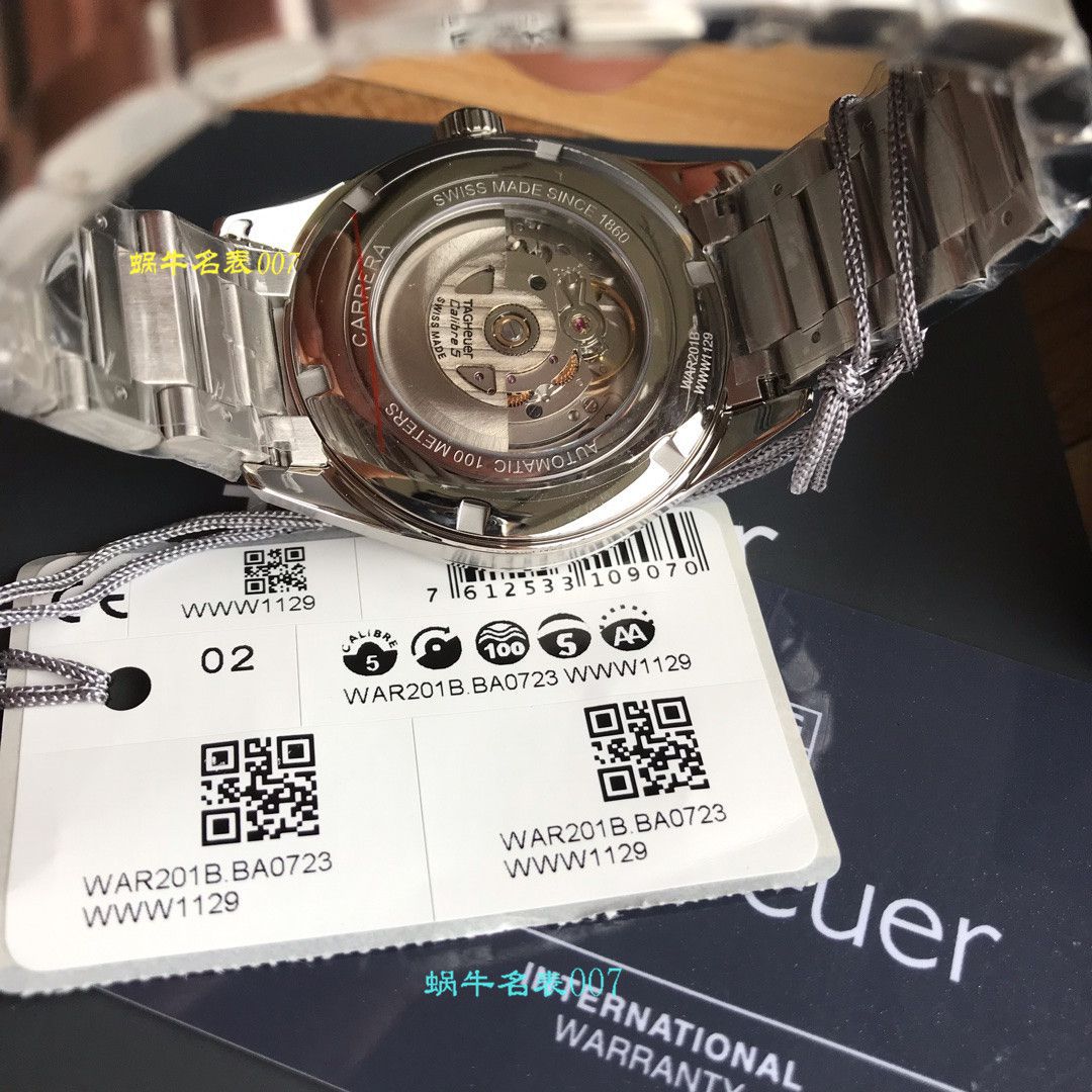 【渠道原单】Tag Heuer TAG Heuer 卡莱拉系列WAR201B.BA0723 wrist watches  / TG070