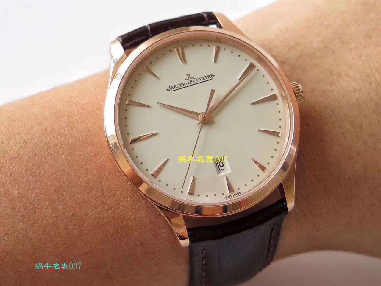 ZF Factory 超薄臻品【极简主义 超薄设计】 Replica Copy  Watches  Factory 家 Jaeger-LeCoultre Jaeger-LeCoultre MASTER ULTRA THIN超薄大师系列 wrist watches 系列 / JJ138