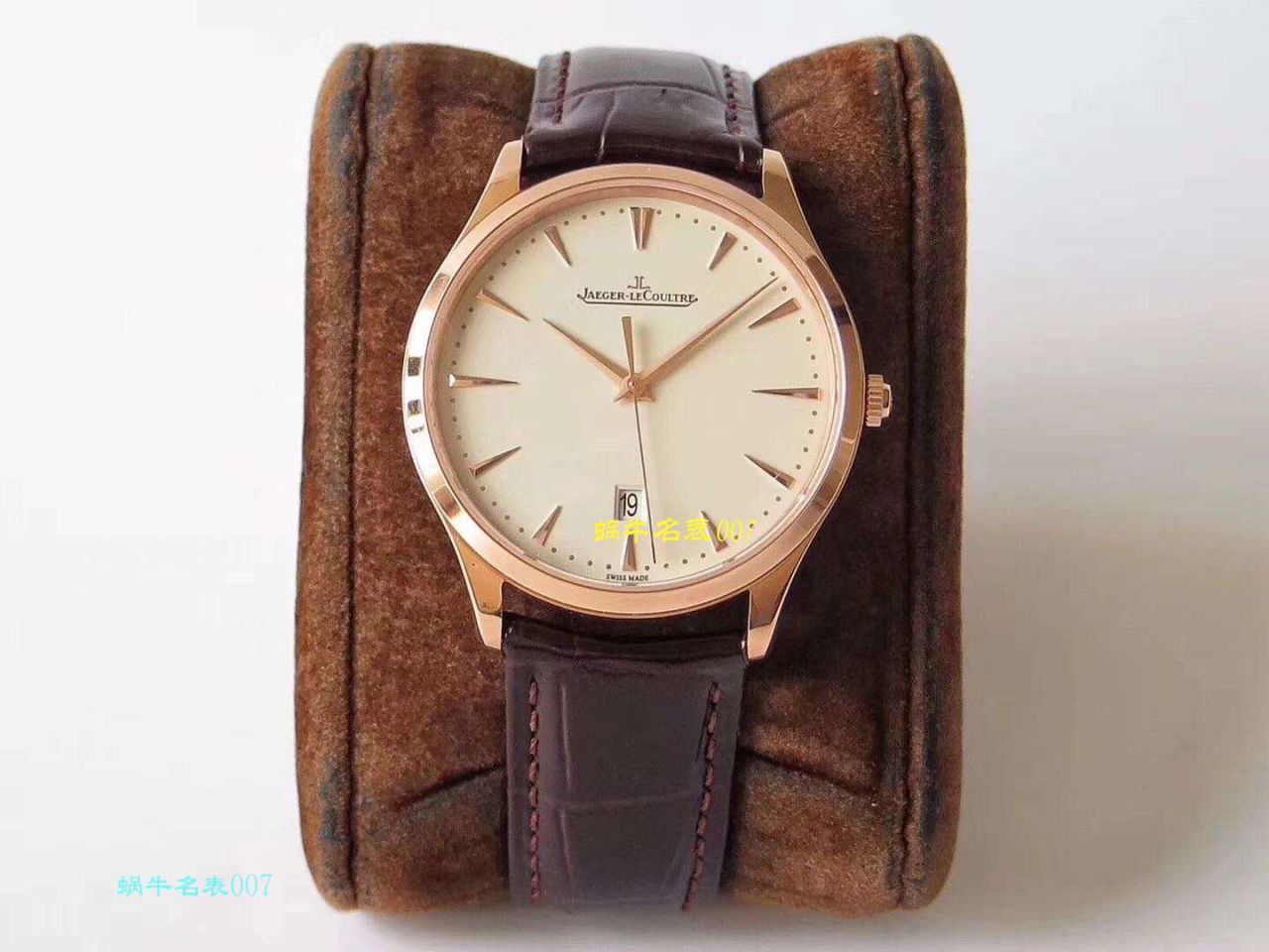ZF Factory 超薄臻品【极简主义 超薄设计】 Replica Copy  Watches  Factory 家 Jaeger-LeCoultre Jaeger-LeCoultre MASTER ULTRA THIN超薄大师系列 wrist watches 系列 / JJ138