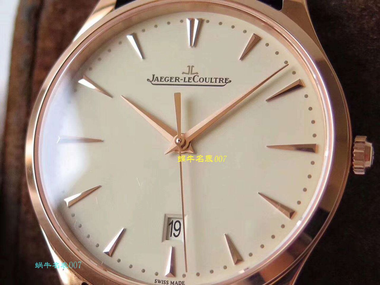 ZF Factory 超薄臻品【极简主义 超薄设计】 Replica Copy  Watches  Factory 家 Jaeger-LeCoultre Jaeger-LeCoultre MASTER ULTRA THIN超薄大师系列 wrist watches 系列 / JJ138