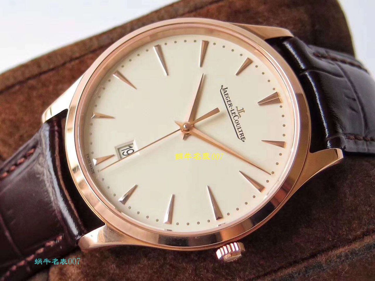 ZF Factory 超薄臻品【极简主义 超薄设计】 Replica Copy  Watches  Factory 家 Jaeger-LeCoultre Jaeger-LeCoultre MASTER ULTRA THIN超薄大师系列 wrist watches 系列 / JJ138