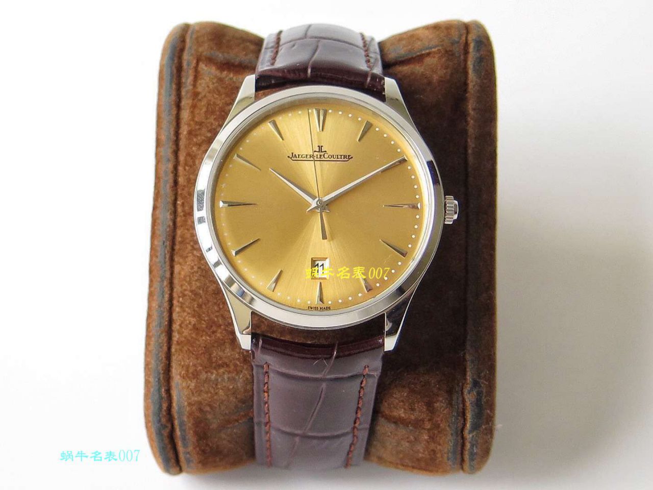 ZF Factory 超薄臻品【极简主义 超薄设计】 Replica Copy  Watches  Factory 家 Jaeger-LeCoultre Jaeger-LeCoultre MASTER ULTRA THIN超薄大师系列 wrist watches 系列 / JJ138