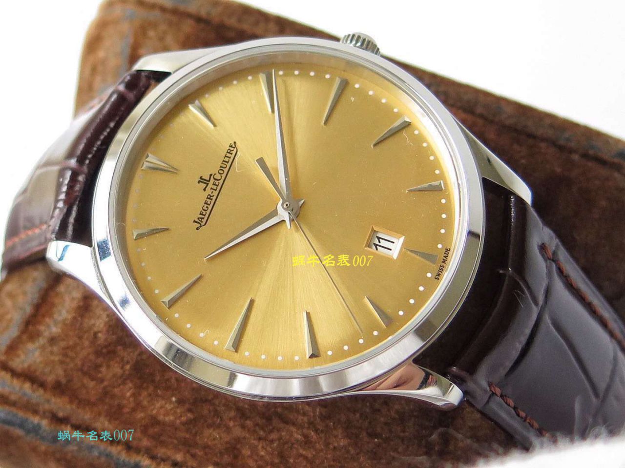 ZF Factory 超薄臻品【极简主义 超薄设计】 Replica Copy  Watches  Factory 家 Jaeger-LeCoultre Jaeger-LeCoultre MASTER ULTRA THIN超薄大师系列 wrist watches 系列 / JJ138