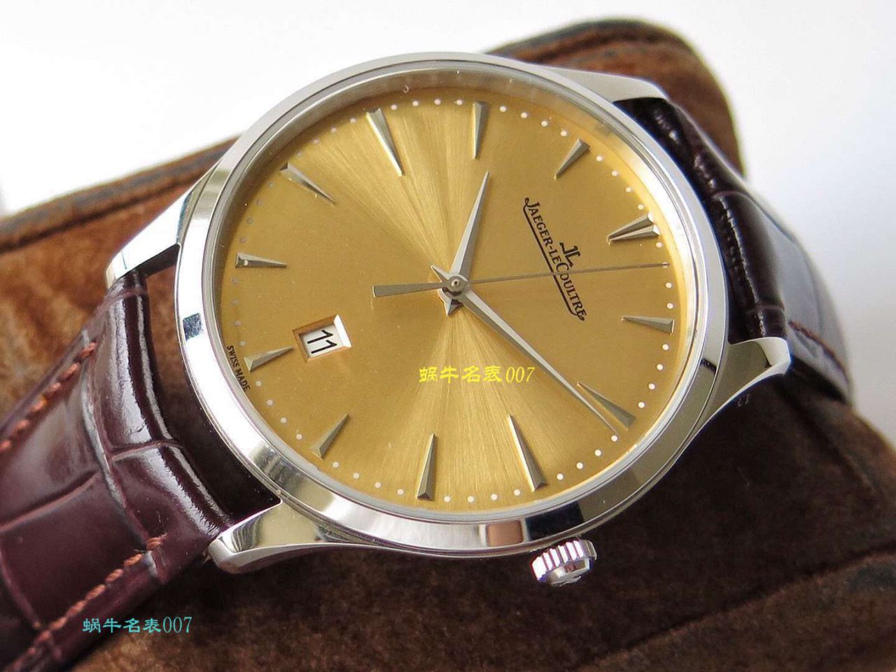 ZF Factory 超薄臻品【极简主义 超薄设计】 Replica Copy  Watches  Factory 家 Jaeger-LeCoultre Jaeger-LeCoultre MASTER ULTRA THIN超薄大师系列 wrist watches 系列 / JJ138
