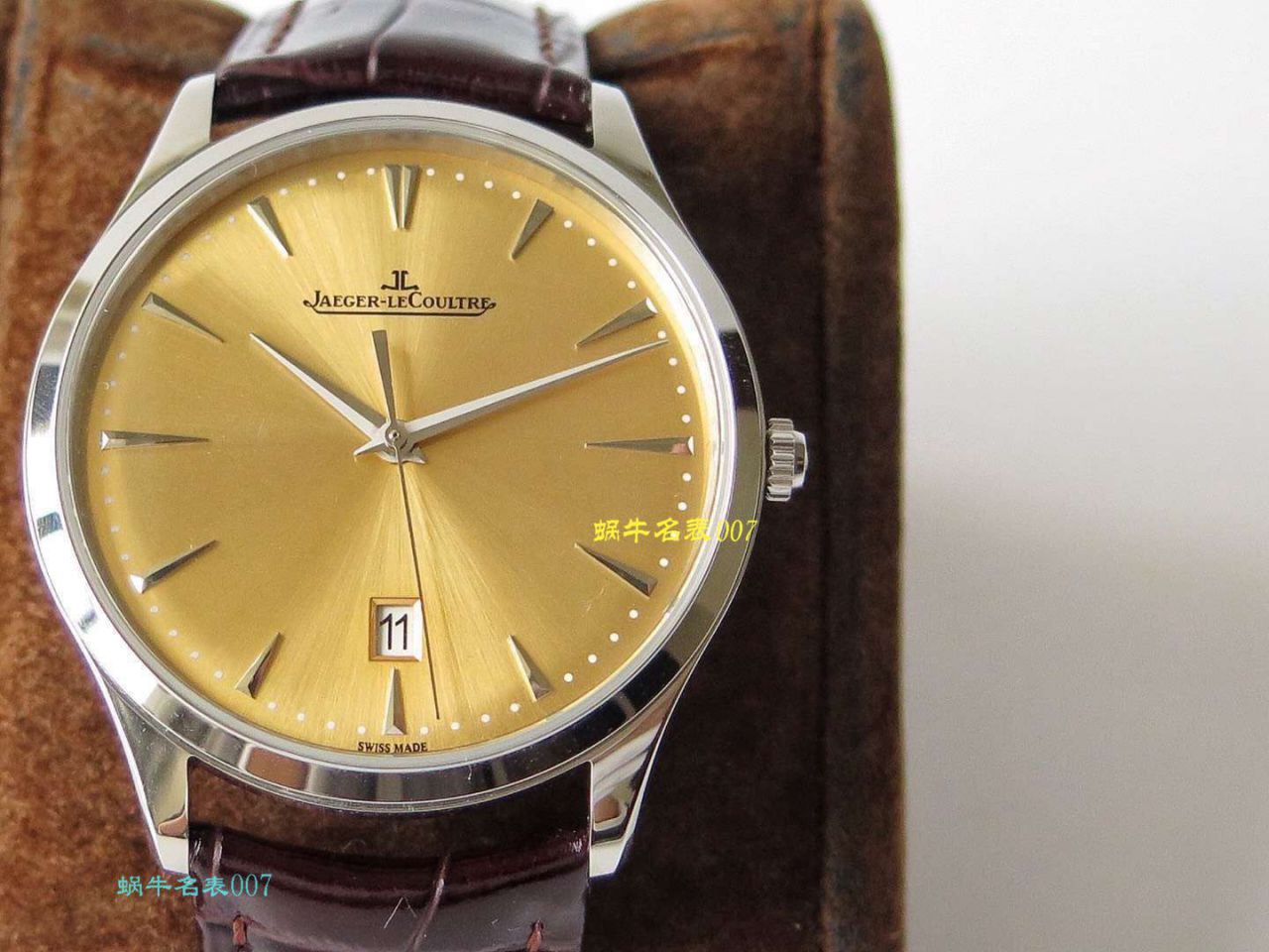 ZF Factory 超薄臻品【极简主义 超薄设计】 Replica Copy  Watches  Factory 家 Jaeger-LeCoultre Jaeger-LeCoultre MASTER ULTRA THIN超薄大师系列 wrist watches 系列 / JJ138