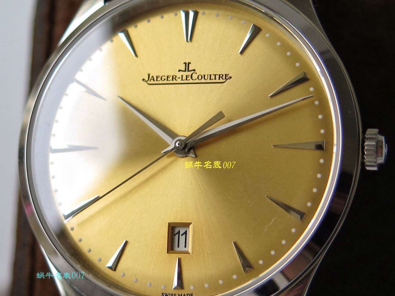 ZF Factory 超薄臻品【极简主义 超薄设计】 Replica Copy  Watches  Factory 家 Jaeger-LeCoultre Jaeger-LeCoultre MASTER ULTRA THIN超薄大师系列 wrist watches 系列 / JJ138