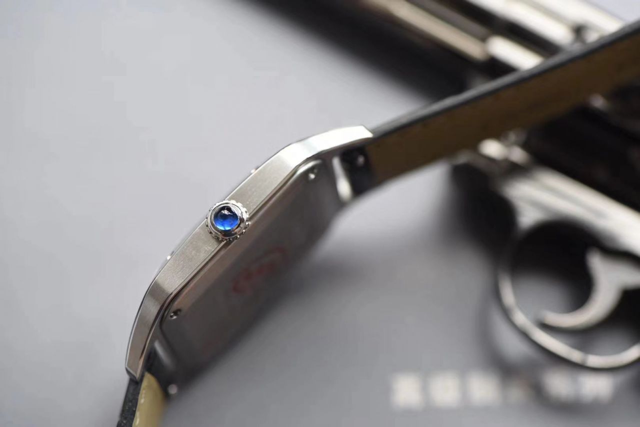 【 Video analysis XF Factory 什么叫 Replica Copy 表】 Cartier   Santos 系列WSSA0022（大号）WSSA0023（小号） wrist watches  / K217