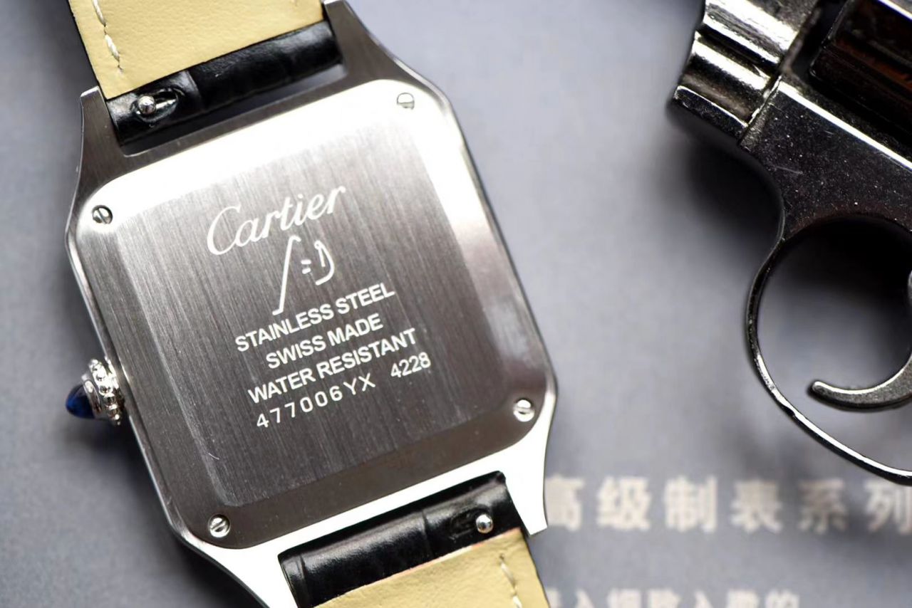 【 Video analysis XF Factory 什么叫 Replica Copy 表】 Cartier   Santos 系列WSSA0022（大号）WSSA0023（小号） wrist watches  / K217
