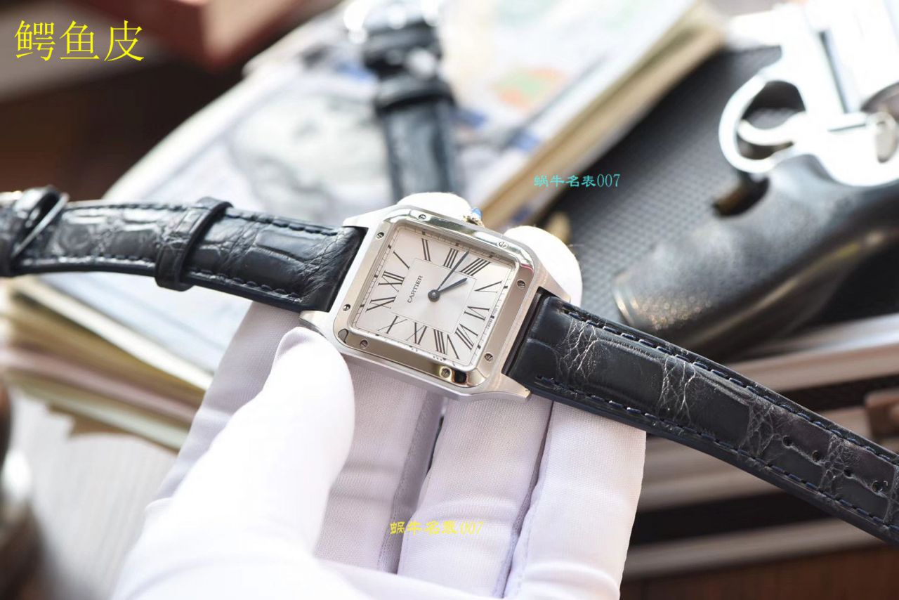 【 Video analysis XF Factory 什么叫 Replica Copy 表】 Cartier   Santos 系列WSSA0022（大号）WSSA0023（小号） wrist watches  / K217