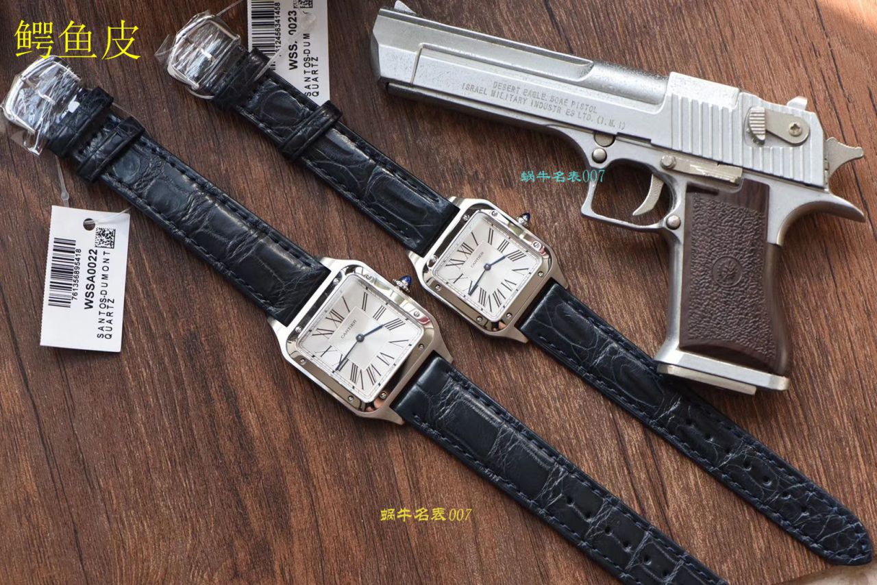 【 Video analysis XF Factory 什么叫 Replica Copy 表】 Cartier   Santos 系列WSSA0022（大号）WSSA0023（小号） wrist watches  / K217