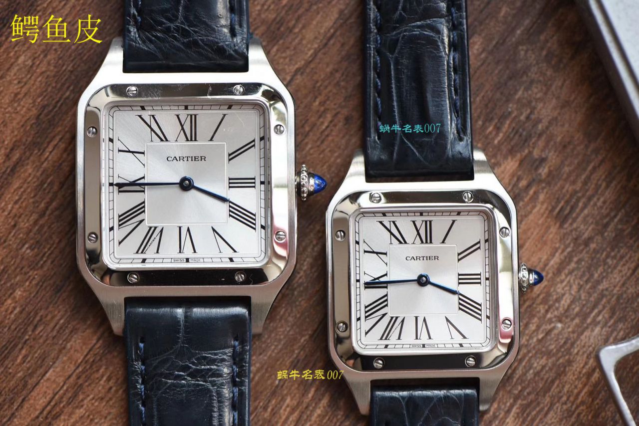 【 Video analysis XF Factory 什么叫 Replica Copy 表】 Cartier   Santos 系列WSSA0022（大号）WSSA0023（小号） wrist watches  / K217