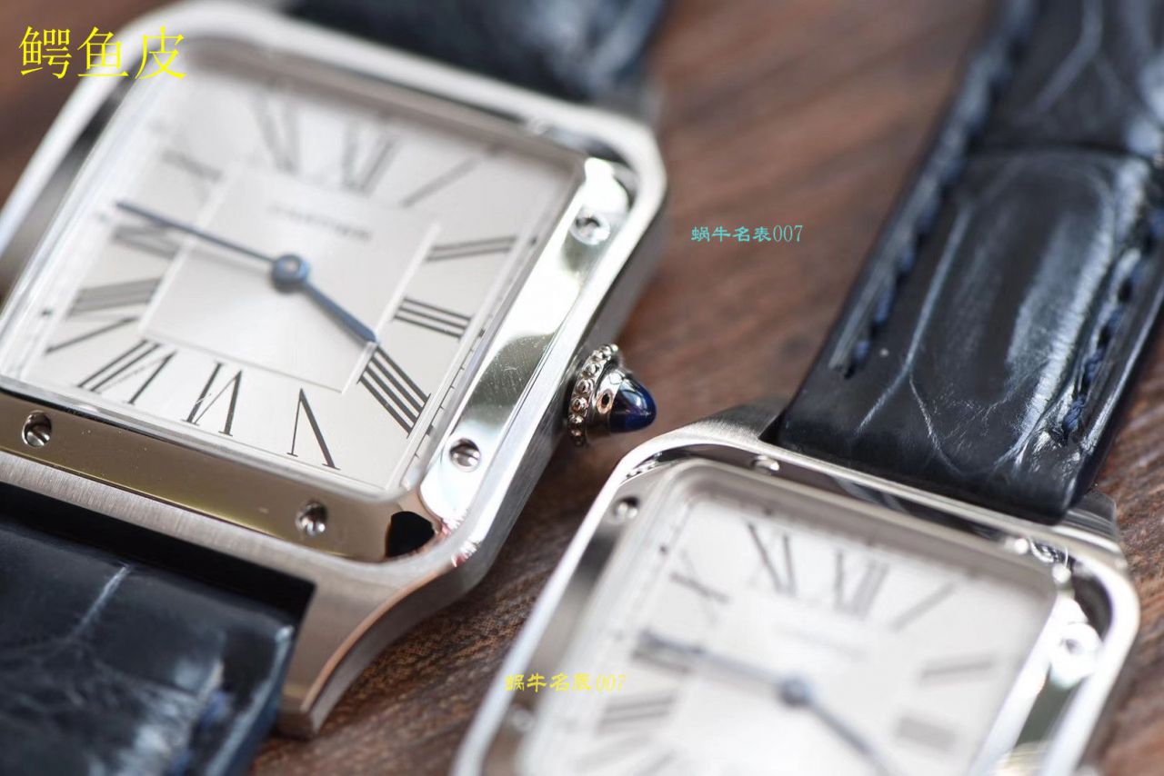 【 Video analysis XF Factory 什么叫 Replica Copy 表】 Cartier   Santos 系列WSSA0022（大号）WSSA0023（小号） wrist watches  / K217