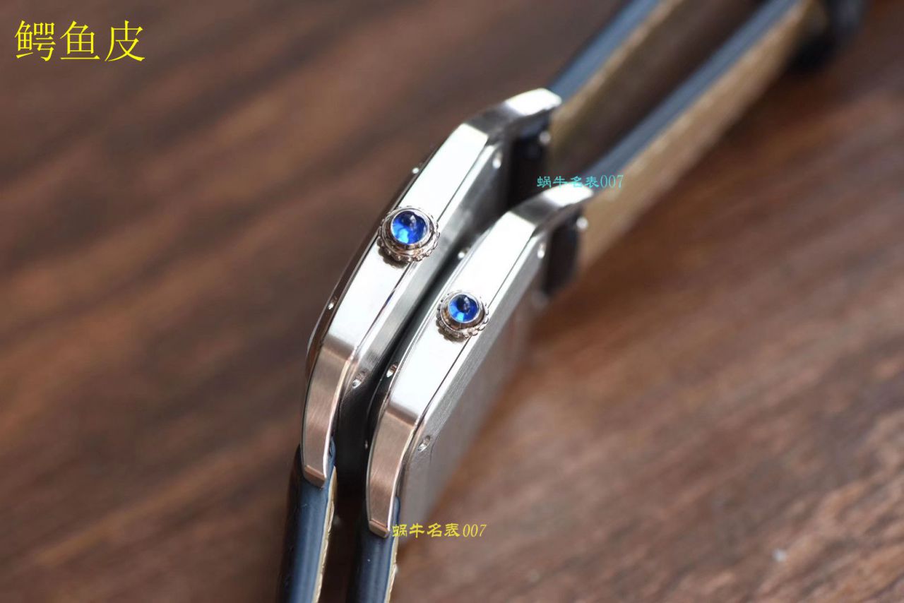 【 Video analysis XF Factory 什么叫 Replica Copy 表】 Cartier   Santos 系列WSSA0022（大号）WSSA0023（小号） wrist watches  / K217