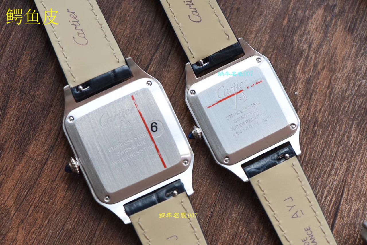 【 Video analysis XF Factory 什么叫 Replica Copy 表】 Cartier   Santos 系列WSSA0022（大号）WSSA0023（小号） wrist watches  / K217