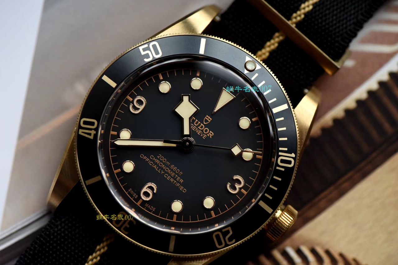 【 Video analysis XF Factory  Tudor  Replica Copy 表】 Tudor 碧湾系列M79250BA-0001 wrist watches 贝克汉姆同款最新青铜型小铜盾 / DT038