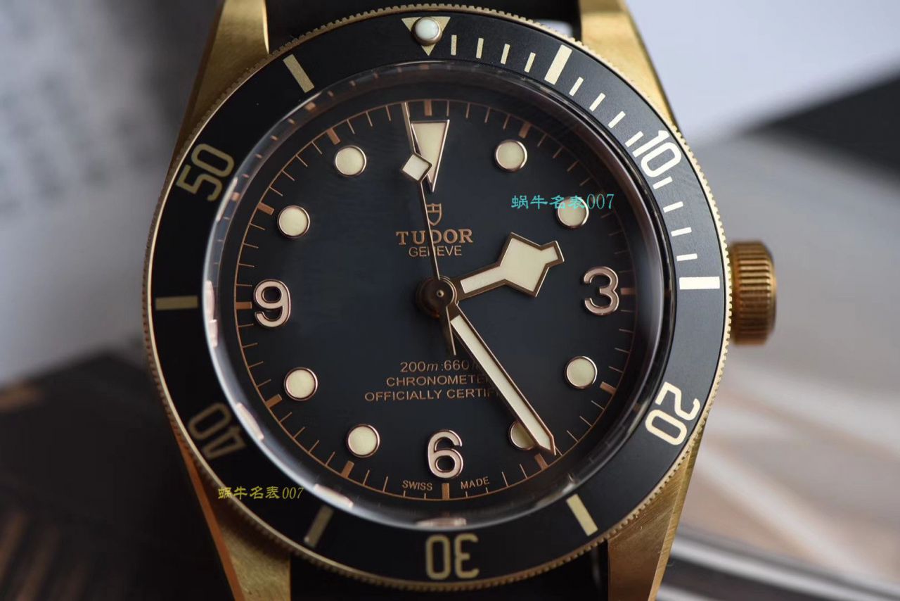 【 Video analysis XF Factory  Tudor  Replica Copy 表】 Tudor 碧湾系列M79250BA-0001 wrist watches 贝克汉姆同款最新青铜型小铜盾 / DT038