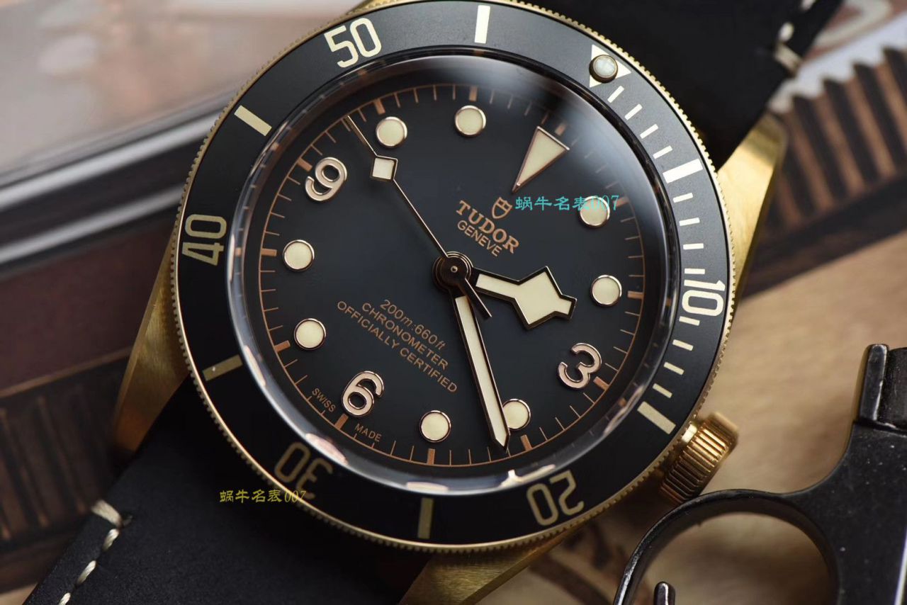 【 Video analysis XF Factory  Tudor  Replica Copy 表】 Tudor 碧湾系列M79250BA-0001 wrist watches 贝克汉姆同款最新青铜型小铜盾 / DT038