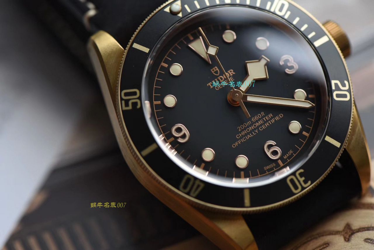 【 Video analysis XF Factory  Tudor  Replica Copy 表】 Tudor 碧湾系列M79250BA-0001 wrist watches 贝克汉姆同款最新青铜型小铜盾 / DT038
