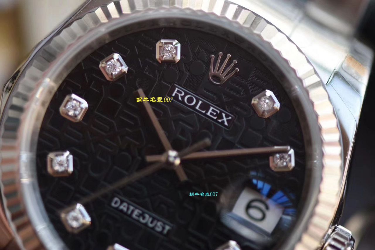 【 Video analysis  Replica  Rolex 男表价格】DJ Factory 电脑纹面 Rolex   Datejust 36系列m116234-0122 wrist watches  / R329