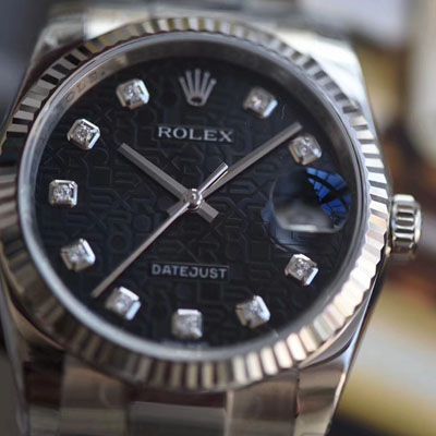 【 Replica Copy  Rolex 男表价格】 Video analysis DJ Factory  Rolex   Datejust 36毫米系列116234白盘 wrist watches  / R239