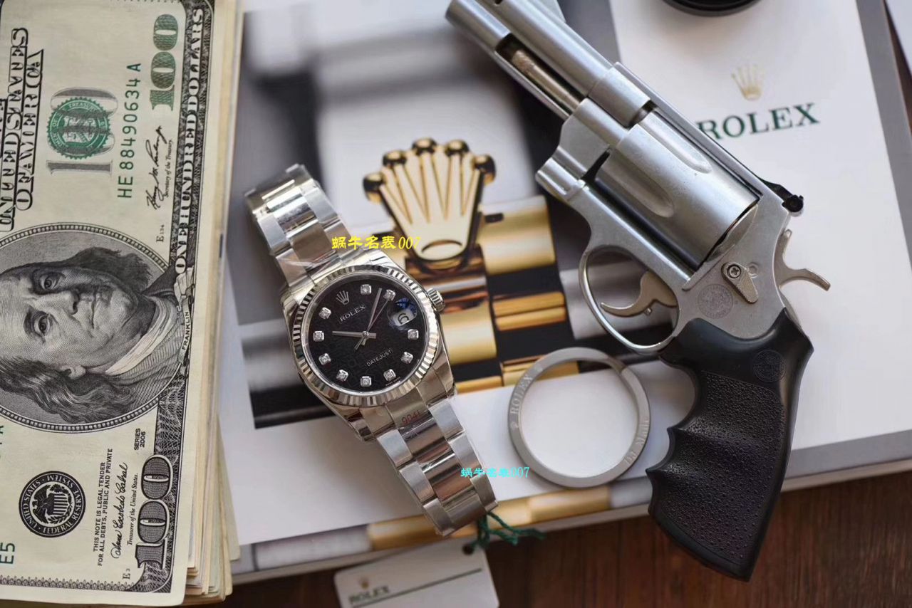【 Replica Copy  Rolex 男表价格】 Video analysis DJ Factory  Rolex   Datejust 36毫米系列116234白盘 wrist watches  / R239