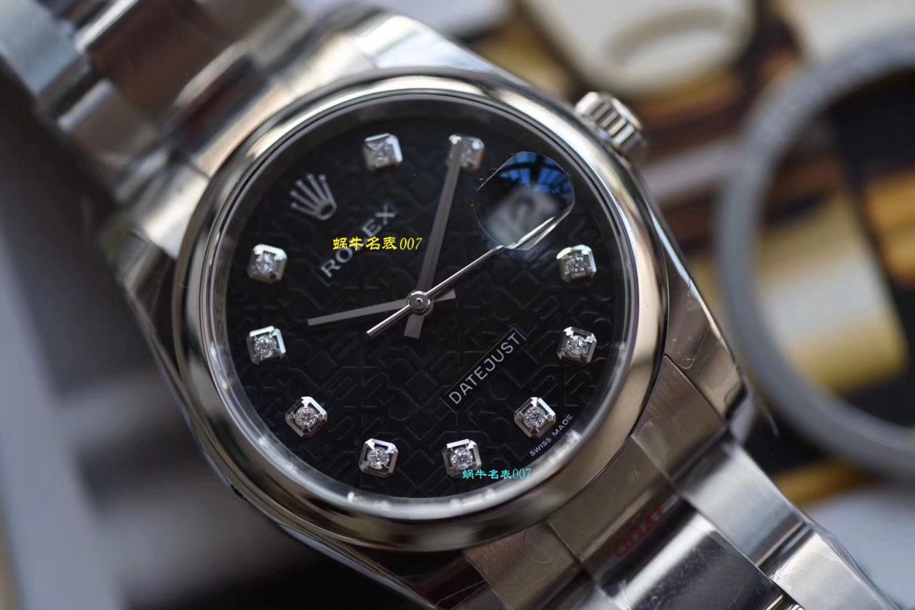【 Replica Copy  Rolex 男表价格】 Video analysis DJ Factory  Rolex   Datejust 36毫米系列116234白盘 wrist watches  / R239