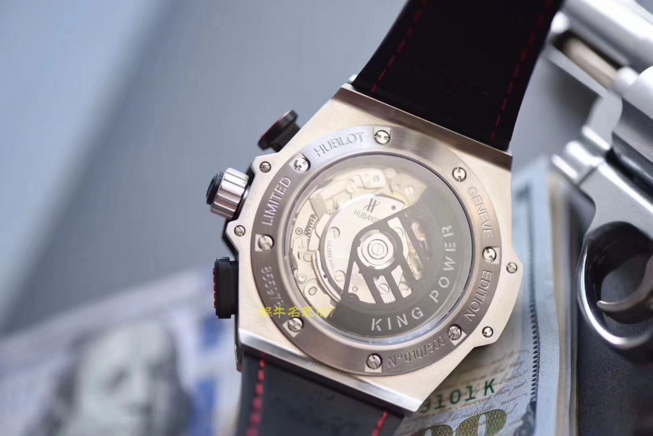 【 Video analysis V6 Factory  hublot 仿表】Hublot Big Bang King Power F1 Zirconium 703.ZM.1123.NR限量版 wrist watches  / YB071