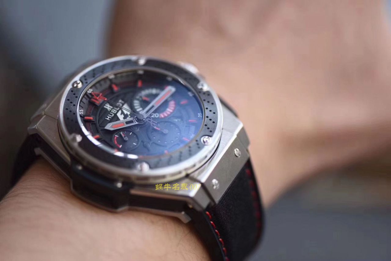 【 Video analysis V6 Factory  hublot 仿表】Hublot Big Bang King Power F1 Zirconium 703.ZM.1123.NR限量版 wrist watches  / YB071