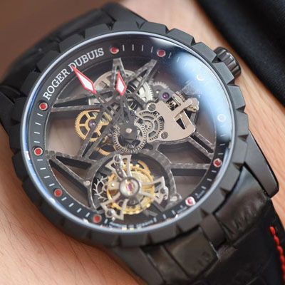 【BBR Factory Roger Dubuis Replica 表】罗杰杜彼EXCALIBUR（王者系列）系列 Tourbillon  wrist watches 