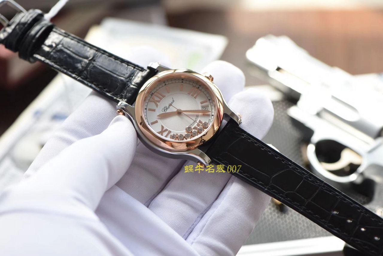 【YF Factory Chopard Replica Copy 表】 Chopard HAPPY DIAMONDS系列278559-6008女 wrist watches  / XB038