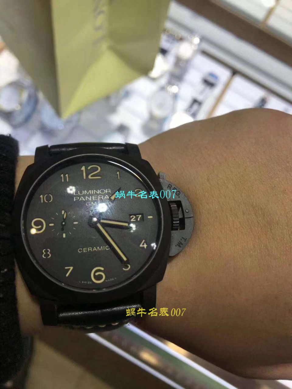  Video analysis Panerai LUMINOR 1950系列PAM00438 wrist watches  Perfect  Replica 【VS出品Panerai PAM00438 Watches V2版本】 / VSPAM00438MM