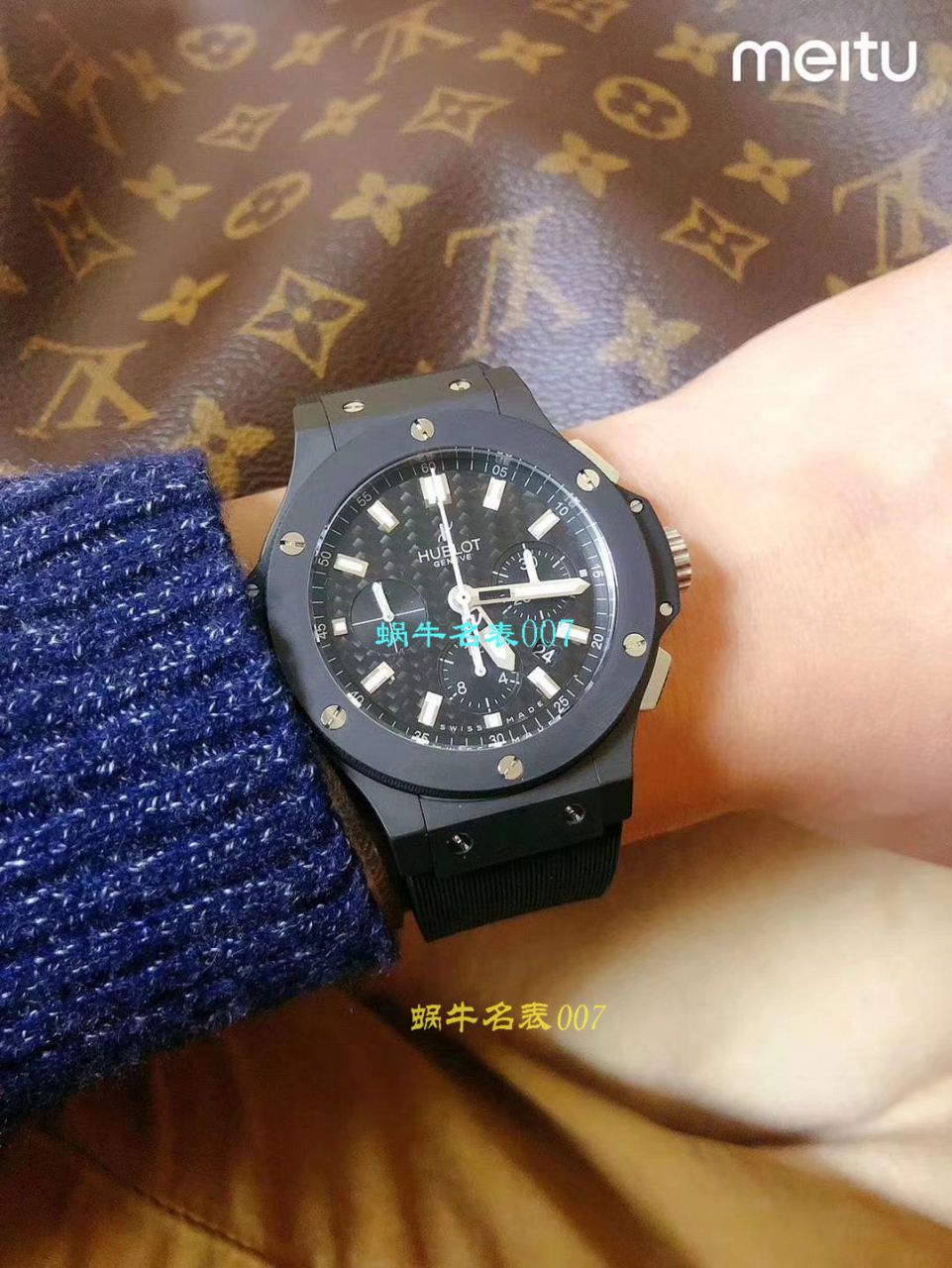 【V6 Factory  Perfect  Replica  Copy  Watches 】  Hublot  big bang 系列301.CI.1770.RX男士机械 wrist watches  / YBBF022.1