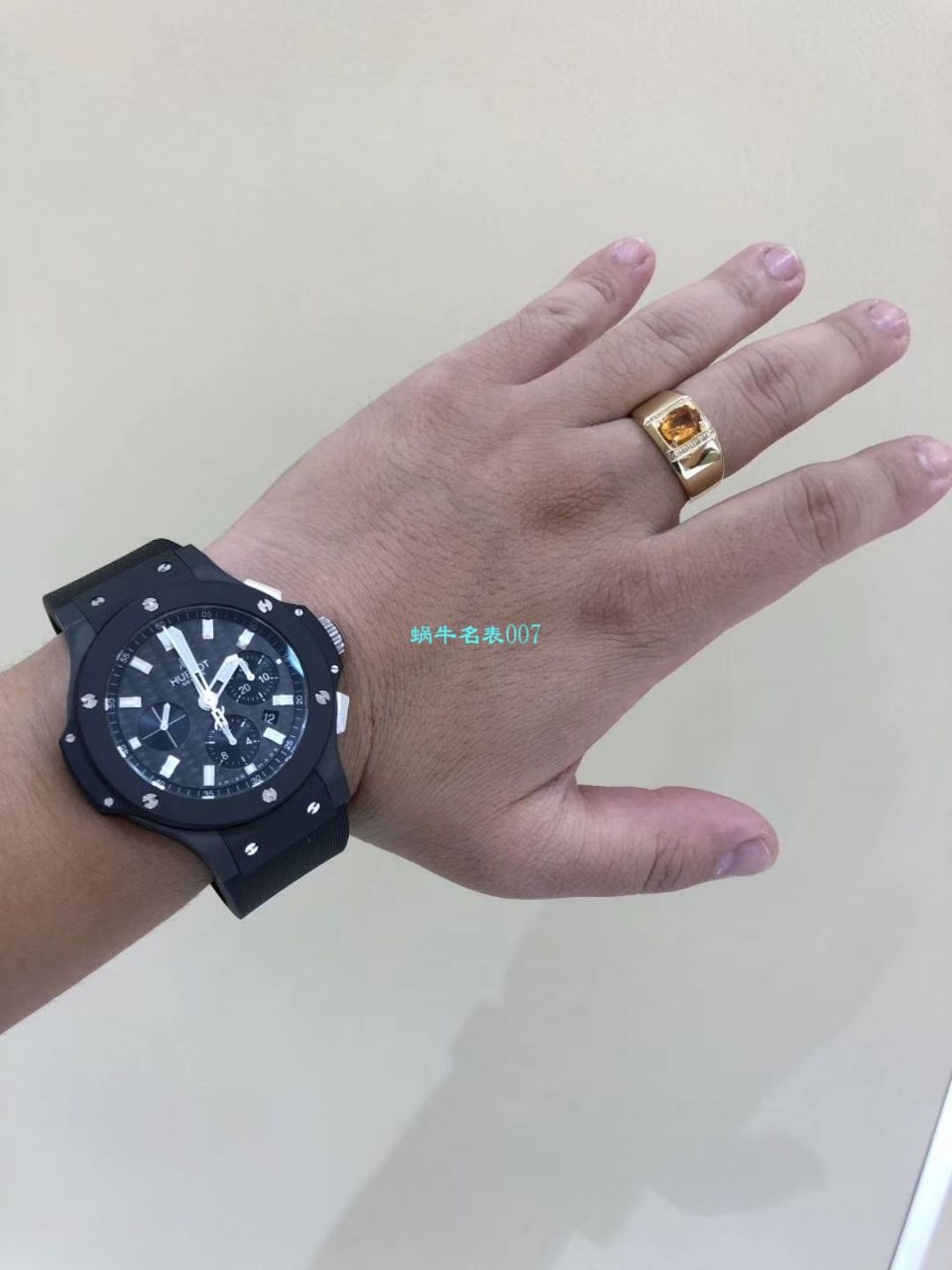 【V6 Factory  Perfect  Replica  Copy  Watches 】  Hublot  big bang 系列301.CI.1770.RX男士机械 wrist watches  / YBBF022.1