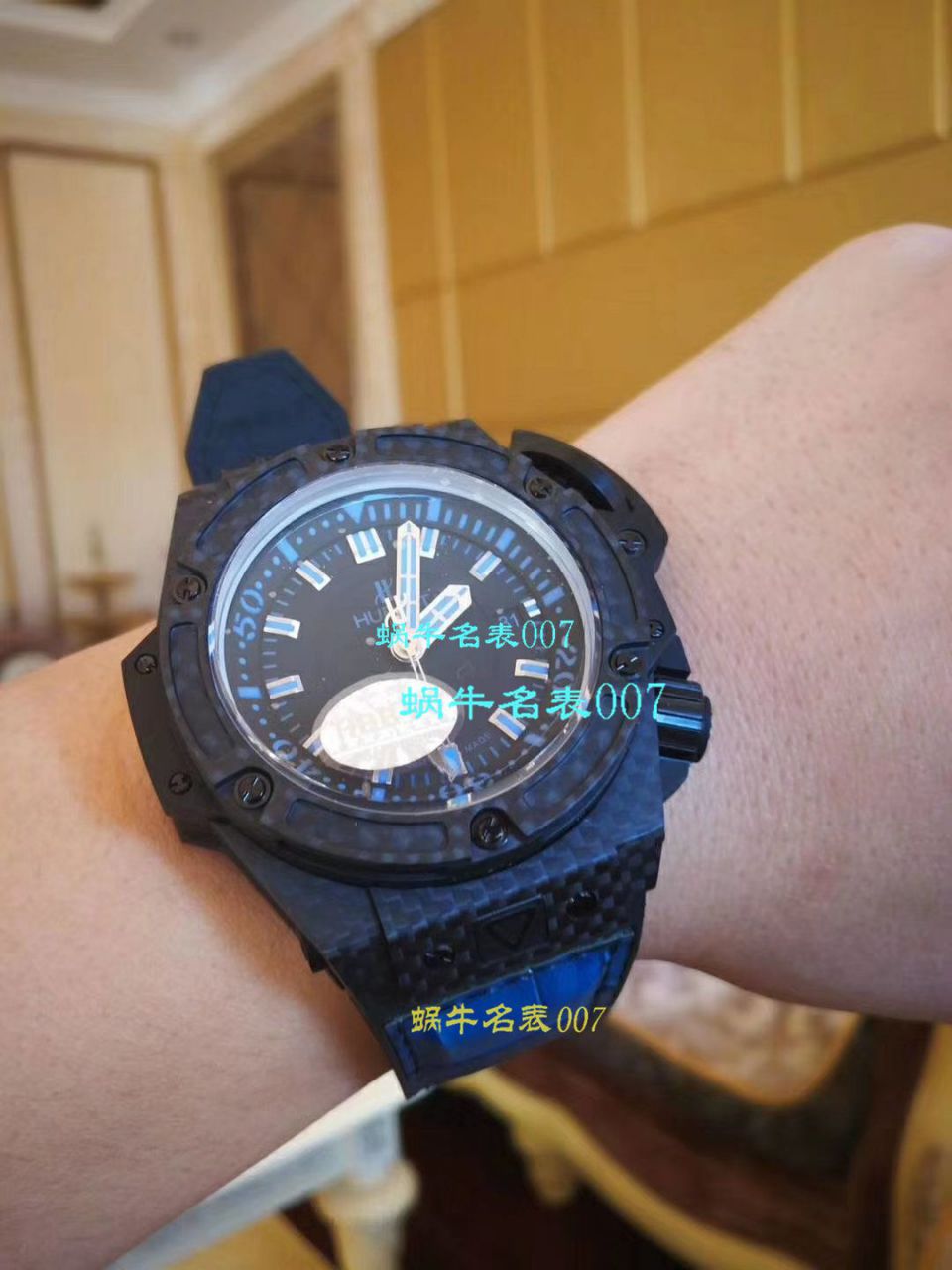 【V6 Factory 1:1 High quality  Replica Watches 】  Hublot 《恒宝》王者至尊系列731.QX.1190.GR.ABB12 wrist watches  / YUB002