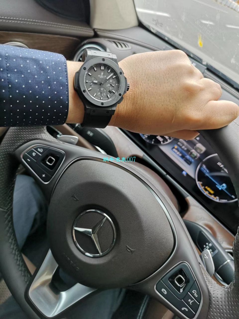 【HBBV6 Factory  Perfect  top  Replica Watches 】 hublot BIG BANG系列ALLBLACK全 Composite 限定版 / YB045