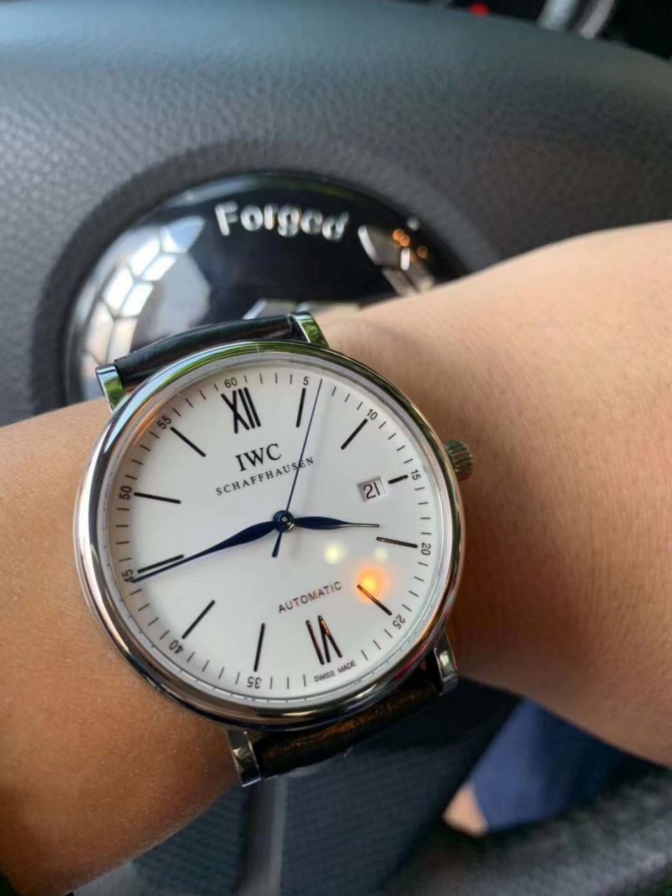 IWC IWC 表柏涛菲诺系列IW356501 wrist watches 【专柜原单】渠道出口订单！原封！缺个经销商印章就是正品！ / WG195