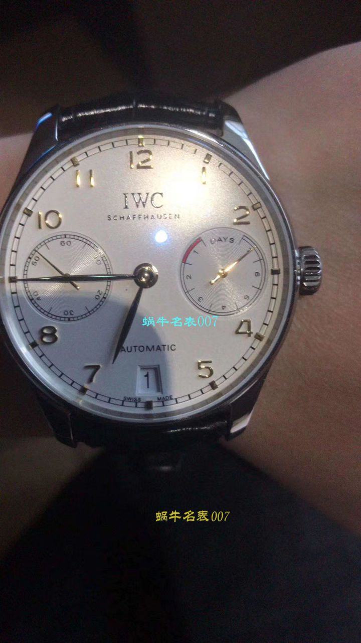 IWC IWC 表葡萄牙系列IW500705 wrist watches (新款葡7)【ZF Factory  High quality  Replica  IWC 葡七 Watches V5版本】 / WG256KH