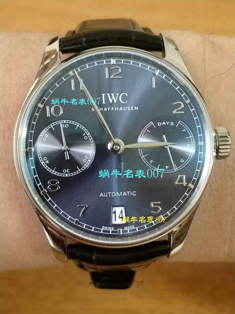  Video analysis IWC IWC 表葡萄牙系列IW500710 wrist watches 【ZF Perfect  Knockoff  IWC 葡七 Watches 】 IWC 葡七V5最高版本新品 / WG316KL