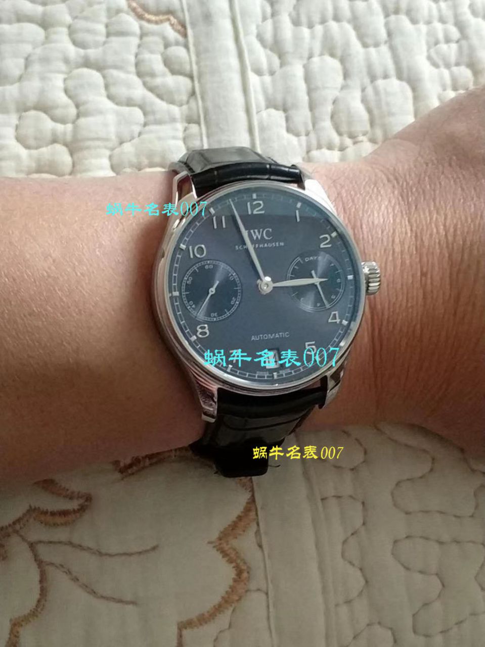 Video analysis IWC IWC 表葡萄牙系列IW500710 wrist watches 【ZF Perfect  Knockoff  IWC 葡七 Watches 】 IWC 葡七V5最高版本新品 / WG316KL
