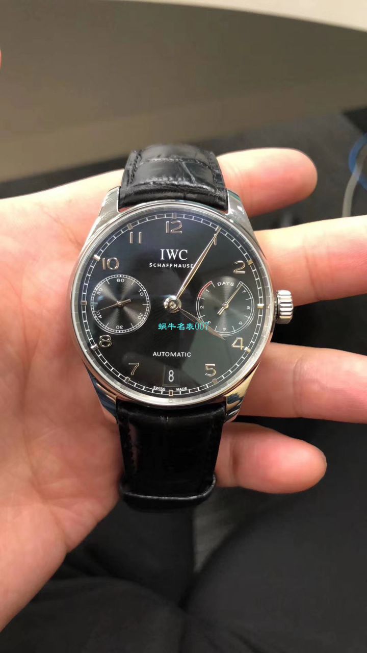  Video analysis IWC IWC 表葡萄牙系列IW500710 wrist watches 【ZF Perfect  Knockoff  IWC 葡七 Watches 】 IWC 葡七V5最高版本新品 / WG316KL
