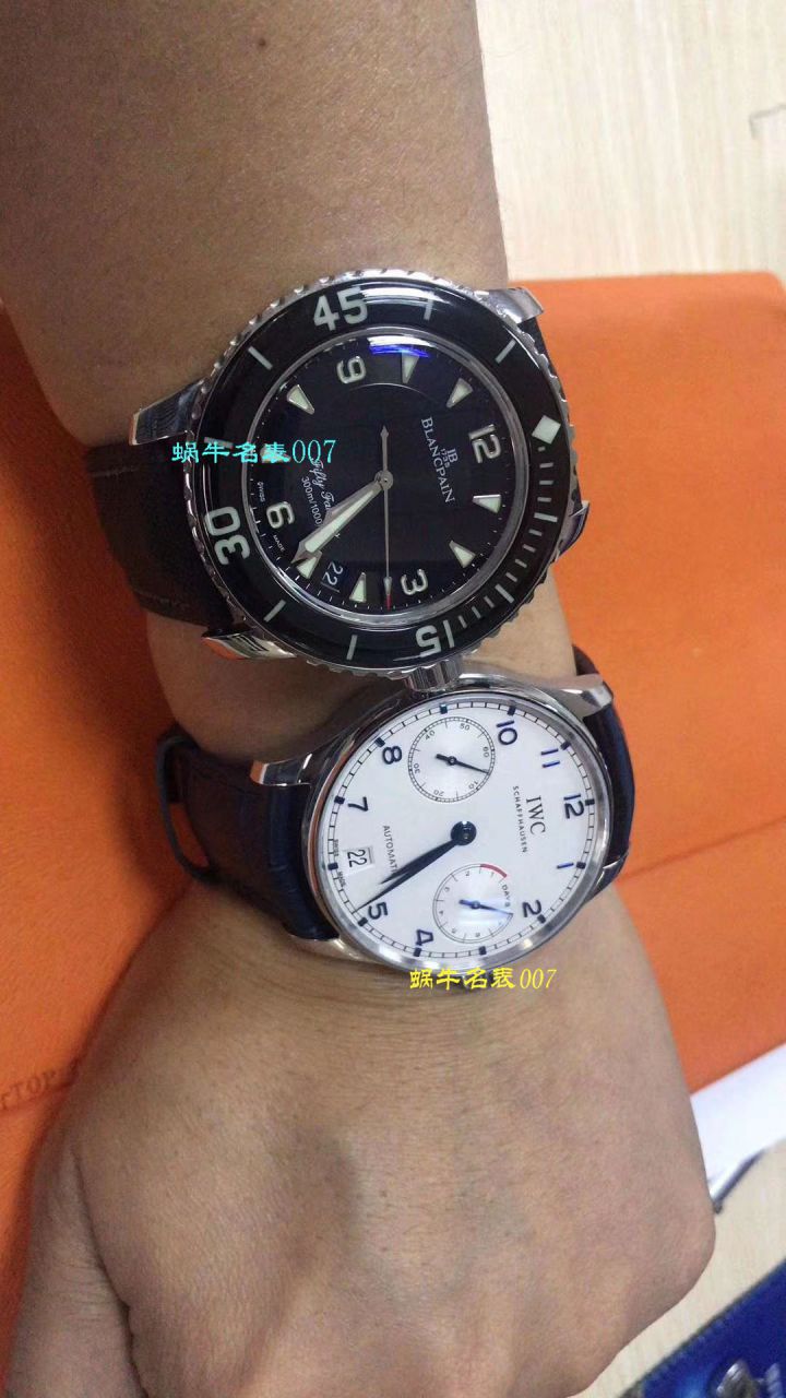 【独家 Video analysis ZF Perfect  High quality  Replica Watches V5版本】 IWC 葡萄牙七天7 DAYS系列 IW500710 wrist watches 《葡七蓝面》 / WG316