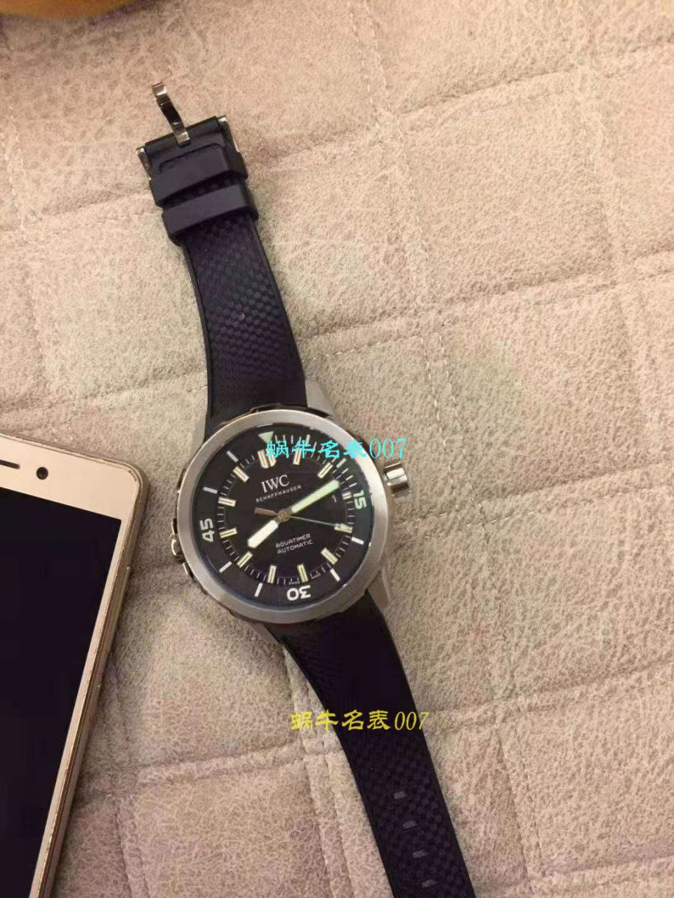  Video analysis IWC IWC 表海洋时计系列IW329001 wrist watches  Perfect  High quality  Replica Watches 【HBBV6 Factory 神作推荐！ IWC 海洋‼️】 / WG165MM