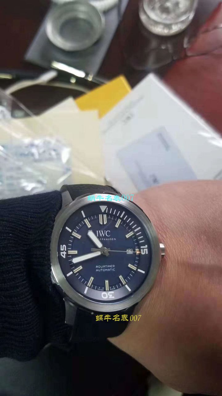  Video analysis IWC IWC 表海洋时计系列IW329001 wrist watches  Perfect  High quality  Replica Watches 【HBBV6 Factory 神作推荐！ IWC 海洋‼️】 / WG165MM