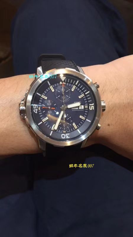【HBBV6 Perfect  High quality  Replica Watches 】 IWC 海洋时计系列 IW376802  wrist watches  《胶带/钢带均可选》 / WG16702