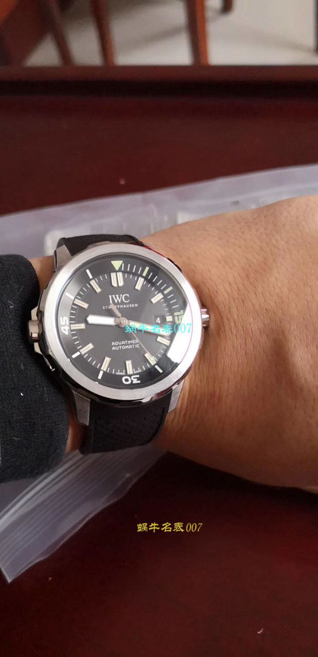 【独家视频测评1:1 High quality  Replica Watches 】 IWC 海洋时计系列CHRONOGRAPH计时IW329001 wrist watches  / WG165