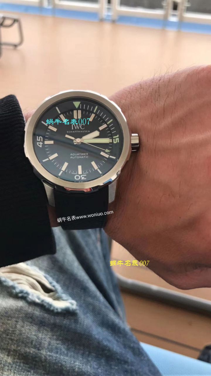 【独家视频测评1:1 High quality  Replica Watches 】 IWC 海洋时计系列CHRONOGRAPH计时IW329001 wrist watches  / WG165