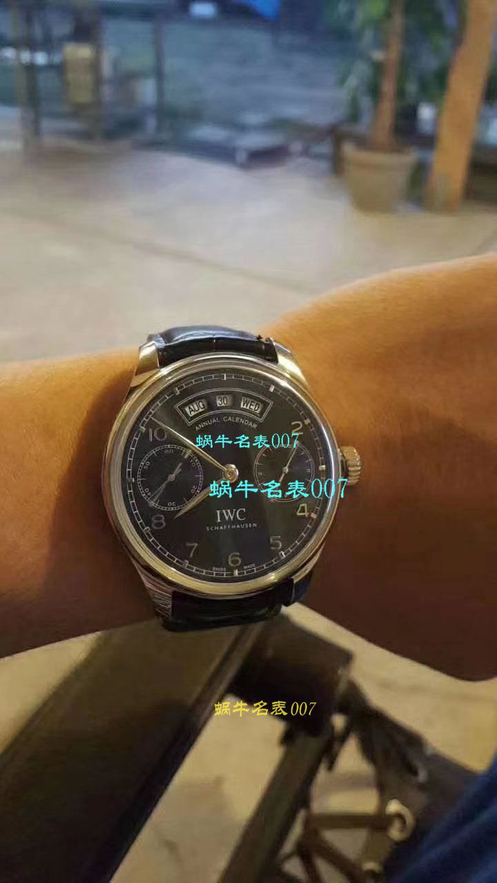【YL Factory  Perfect  High quality  Replica Copy  Watches 】 IWC 葡萄牙年历 wrist watches 系列IW503501 IWC 年历 wrist watches  / WG305