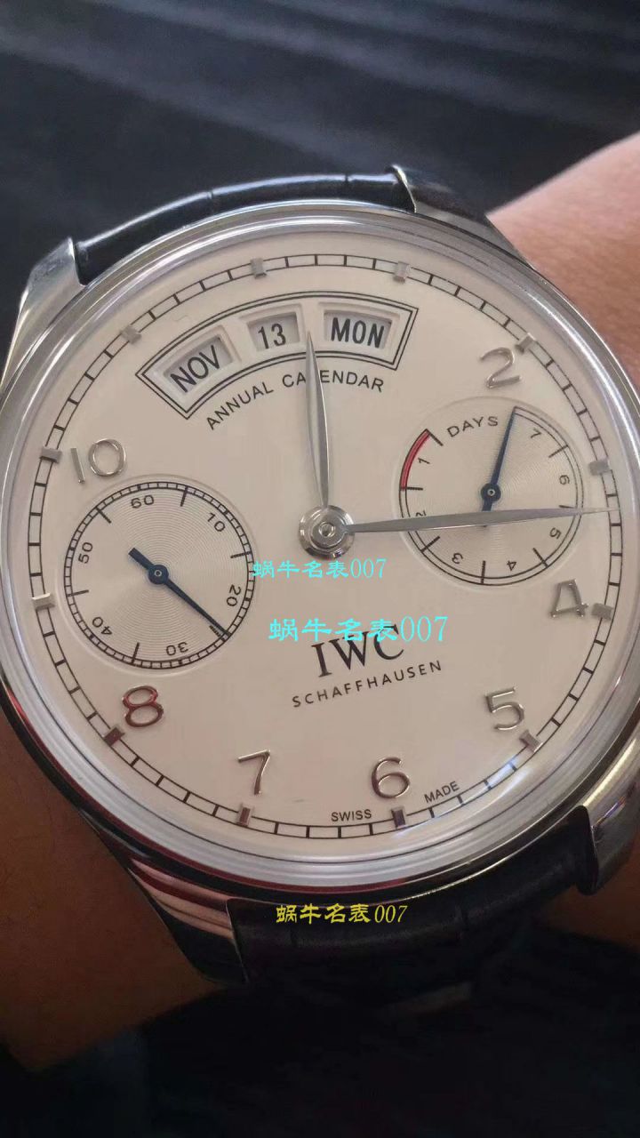  Video analysis IWC IWC 表葡萄牙系列IW503501 wrist watches YL Factory  Perfect  High quality  Replica  IWC 年历 Watches 【年度 IWC 巨献！到货市面最高版本】 / WG305MM